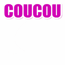 Gif animé coucou lapin